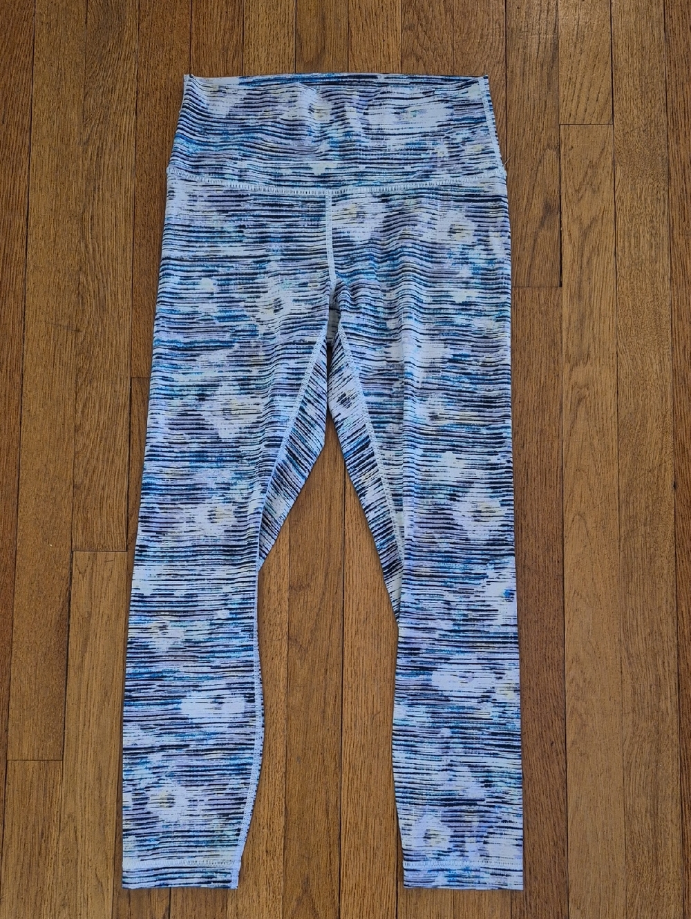Lululemon Wunder Under 24" In Blurry Belle Multi